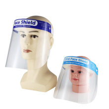 Customized plastic full visor disposable face shield
